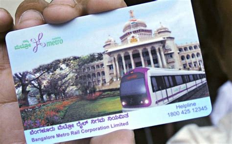 bangalore metro smart card details|Bangalore metro card online.